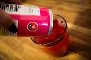 Berry Blast-Off: THC Seltzer Takes Flight With Wild Berry Infusion